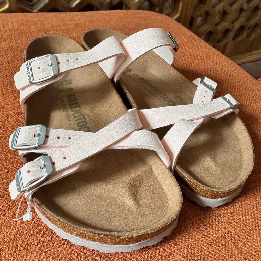 Birkenstock Pink Franca Sandals